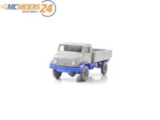Wiking H0 485/1F Modellauto Unimog S zivil silbergrau~ ultramarin 1:87 E73