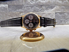 Breitling Chronograph  Gold 18k .Cal Veus 152