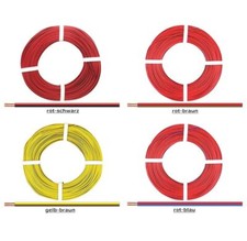 5 / 25 / 50 m Modellbahnkabel