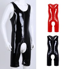 DE Herren Wetlook Jumpsuit