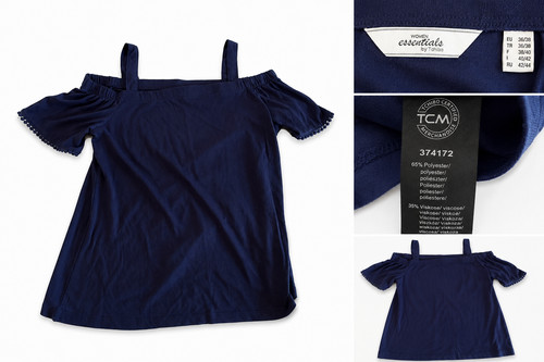 Tcm tchibo damen - damen, carmen-shirt