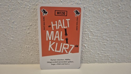 Halt mal kurz kosmos - mal,