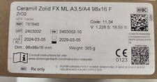 Ceramill Zolid FX ML A3,5/A4