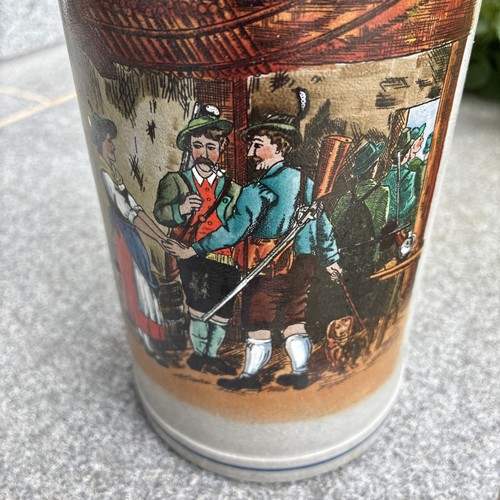 Bierkrug bemalt