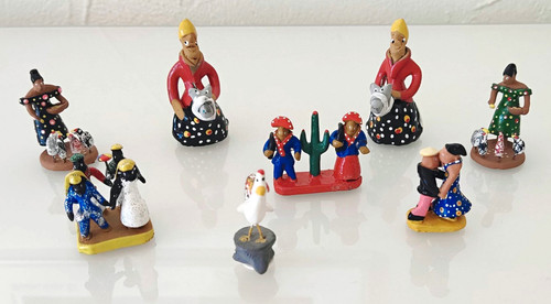 Brasilianische keramik figuren - keramik,