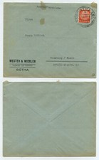 78167 - Beleg Wester & Wiehler, Papiere und Pappen - SST Gotha 25.4.1939