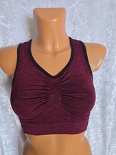 Schlankstütz Shapewear Sport Bustier Active  - Farbe Rot Melange - Gr. M - 38 40