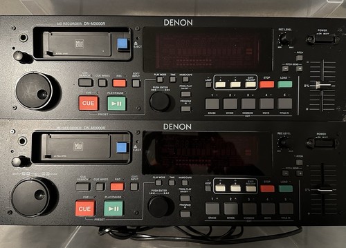 Denon m2000r minidisc - 2×,