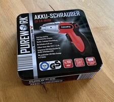 Pure Work Akku-Schrauber CD 3,6-30 PW Set komplett