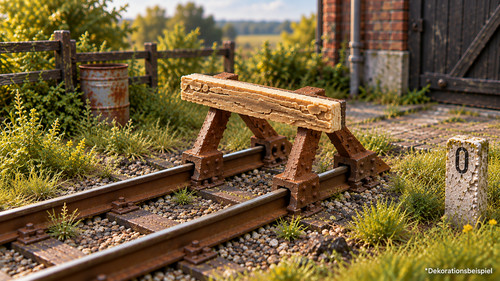 Prellbock holzpuffer für - prellbock, "holzpuffer"