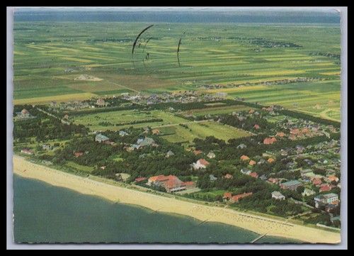 Ansichtskarte nordseeheilbad - ansichtskarte,