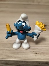 Schleich Schlumpf mit Pommes