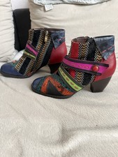 Socofy ethno boots retro - ethno,