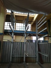 kragarmregal einseitig feuerverzinkt