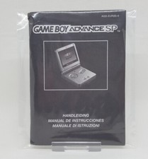 Nintendo Gameboy Advance SP - Bedienungsanleitung/Anleitung Booklet AGS-EUR (B)6