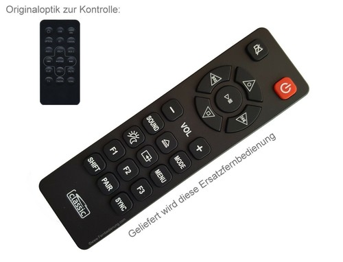 Ersatz fernbedienung passend - ersatz,