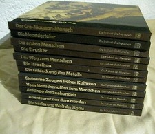 Time Life Bibliothek 12 Bände: Die Frühzeit des Menschen 4. Ausgabe 1976