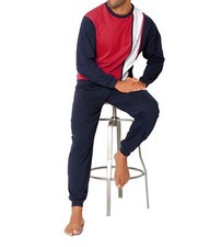 langer Rundhals Pyjama von HIS