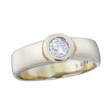 Solitär Ring Brillant 0,25