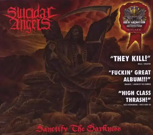 Suicidal angels sanctify the - sanctify,