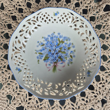 Schumann Porzellanteller Tief Durchbruch. Neuwertig!