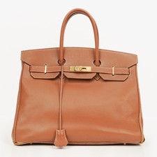 Hermes Birkin 35 Retourne Gold