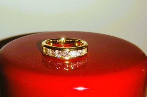 Bandring ring 750 gelbgold - ring,