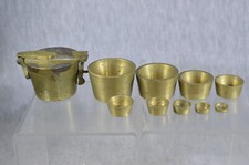 ALTER APOTHEKER GEWICHTSATZ -