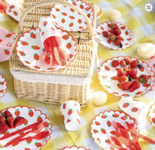 8 Pappteller Sommer Picknick