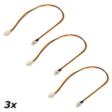 3x PC Lüfter Stromkabel
