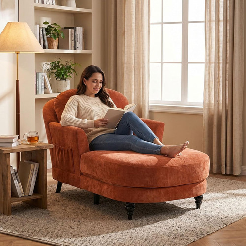 Chaise lounge chair - 59.8”,