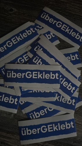 20x übergeklebt sticker - 20x, |