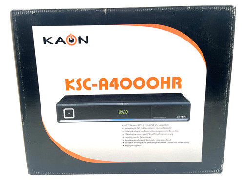 Kaon ksc a4000hr dvb - kaon, dvb-s2
