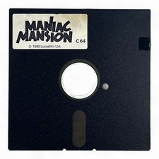 Commodore 64 - Maniac Mansion nur Diskette