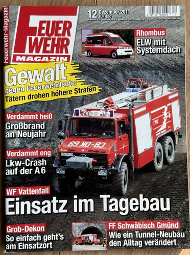 Feuerwehr magazin 2011 - feuerwehr, 12/2011