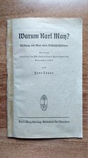 Karl May  -  Vortrag von 1937