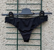 Damen Slip Tanga Stringtanga  `Petite fleur` Gr. 40/42 Schwarz mit Spitze neu