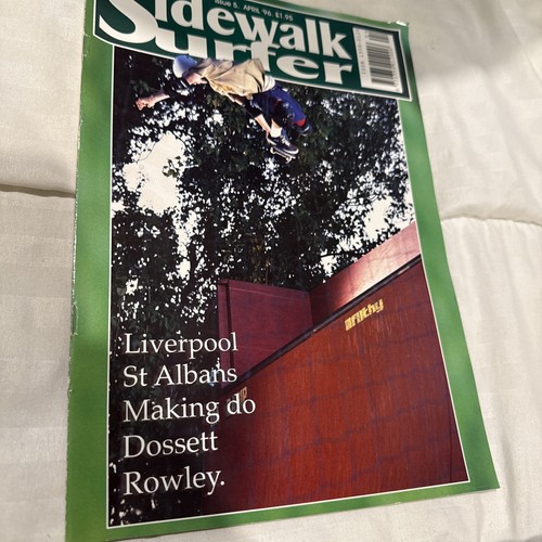 Sidewalk surfer magazine issue - sidewalk,