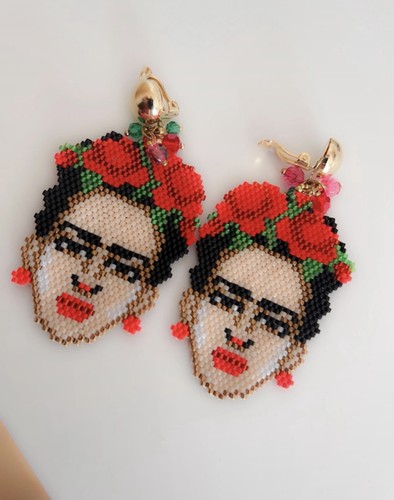 Frida kahlo ohrringe aus - frida,