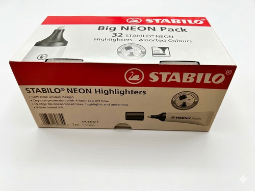 Stabilo neon textmarker - stabilo,