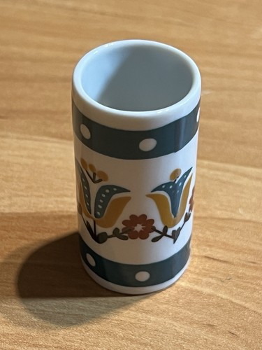 Vintage miniaturvase porzellan - miniaturvase,