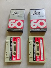 2 x  Silversound  C60  Aufnahme  Compact Cassette