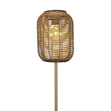 Solar-Windlicht BALI braun