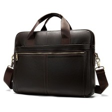 BAIGIO Arbeitstasche Herrentasche Umhängetasche Leder Aktentasche Laptoptasche