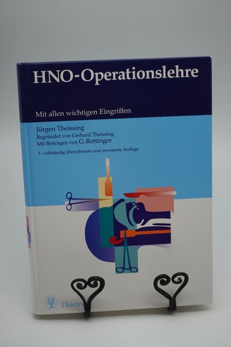 Hno operationslehre theissing - hno-,