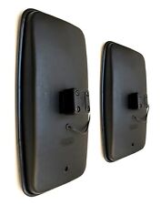 2x Beheizter Außenspiegel 440x220 R1800 ø15-28 mm 24V E20 für Traktor LKW Bagger