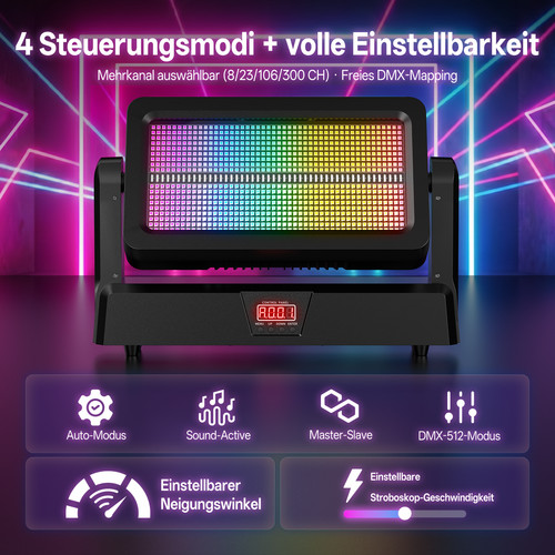 220w led rgb dmx wallwasher - 220w,