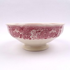 Villeroy & Boch Mettlach Burgenland Rot Servierschüssel Dm. 19 cm Landhausstil