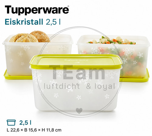 Tupperware eis kristall - tupperware, eis-kristall