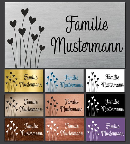 Briefkastenschild
